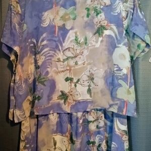 Coldwater Creek Dress Size 18 Armpits 25 in shoulder down 52 in bottom 40 in